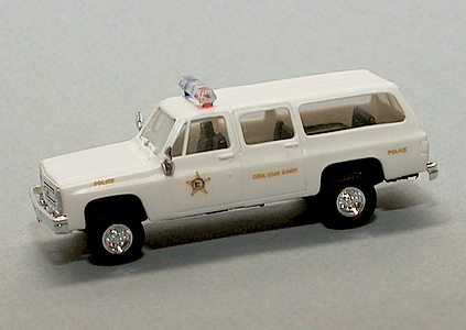 Chevrolet Suburban - Emergency - Police Vehices -- United States Department of Homeland Security - Secret Service