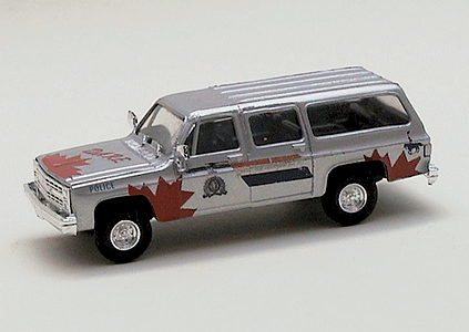 Chevrolet Suburban - Emergency - Police Vehicles -- Royal Canadian Mounted Police - Drug Abuse Resistance Education Unit