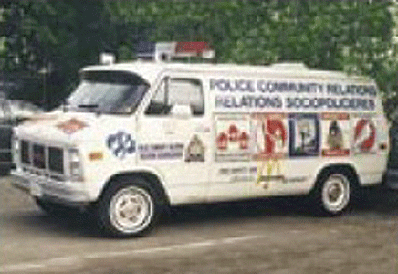 Chevrolet Cargo Van - Emergency - Police Vehicles -- Moncton, New Brunswick Police Community Relations (Special Graphics, Bilingu