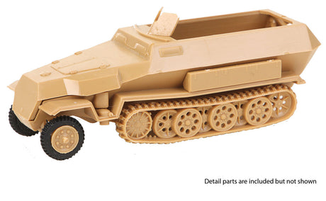 Sdkfz 251 Series Half-Track - German Army - Kit -- 1 Model C Armored Personnel Carrier
