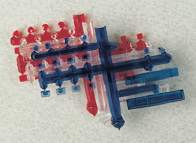 Vehicle Accessories -- Emergency Lights (Non-Working; 1 Each: red, blue, clear)