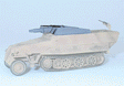 Military - Former German Army WWII - SdKfz 251 Half-Track Conversion -- 7.5cm Stu. K 37 L/24 Anti-Tank Gun for SdKfz 251/9