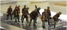 German Paratroopers - World War II pkg(10) -- Squad Marching