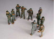 Modern US Gun Crew Firing -- Unpainted Resin Castings pkg(10)