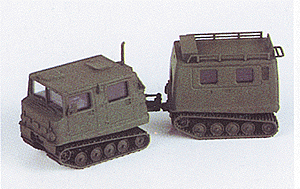 Military - US Marine Corps (Modern) - All-Terrain Vehicle -- M873 Crawler Tractor & Personnel Trailer (green)