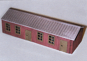Military - Resin Structure Castings -- Army Barracks