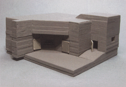 Military - Resin Structure Castings -- R 10 Machine Gun Bunker