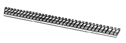 Bridge stock 6"