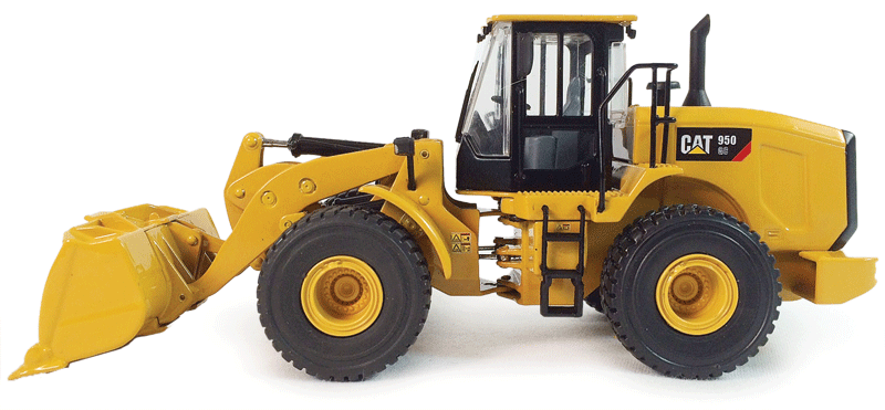 Caterpillar(R) 950GC Wheel Loader - Assembled -- Yellow, Black