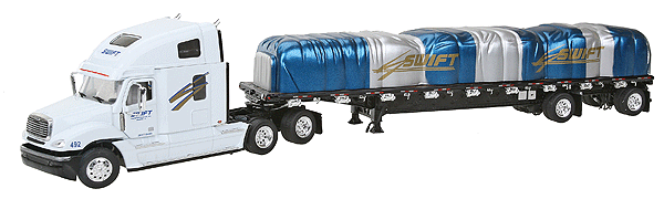 American Tractor/Trailer Swift Transport Freightliner -- Columbia (black)