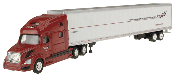 American Trucks - Tractor-Trailer - Volvo 780 w/53' Van -- KKW Trucking