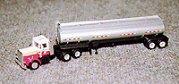 American Trucks - Tractor/Trailer - Peterbilt 3-Axle Conventional (No Sleeper) -- w/Gasoline Tanker Boycite Petroleum