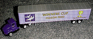 American Trucks - Tractor/Trailer - Kenworth T600 3-Axle Conventional -- w/Aerosleeper; 53' Dry Van Trailer Winners Cup
