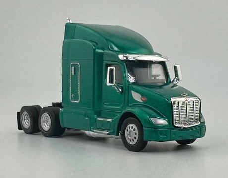 Peterbilt 579 Sleeper-Cab Semi Tractor - Assembled -- Metallic Green
