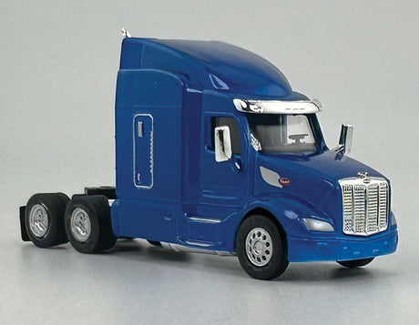 Peterbilt 579 Sleeper-Cab Semi Tractor - Assembled -- Metallic Blue