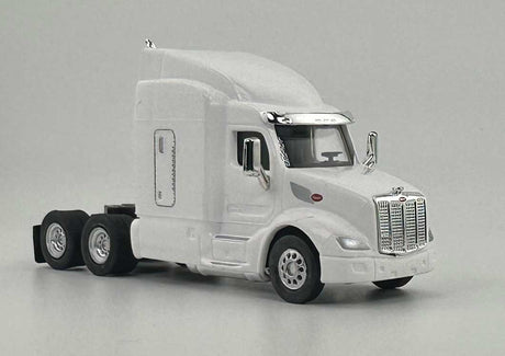 Peterbilt 579 Sleeper-Cab Semi Tractor - Assembled -- White