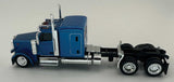 Peterbilt 589 72" Sleeper-Cab Semi Tractor - Assembled -- Metallic Blue-3