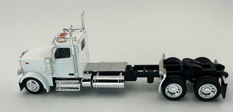 Peterbilt 589 2-Axle Day-Cab Semi Tractor - Assembled -- White-3