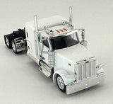 Peterbilt 589 72" Sleeper-Cab Semi Tractor - Assembled -- White-1