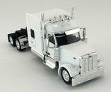 Peterbilt 589 Stand-Up Sleeper-Cab Semi Tractor - Assembled -- White-1