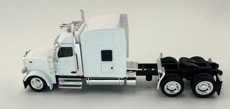 Peterbilt 589 Stand-Up Sleeper-Cab Semi Tractor - Assembled -- White-3