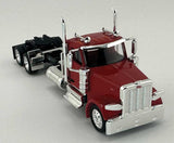 Peterbilt 589 2-Axle Day-Cab Semi Tractor - Assembled -- Red-1