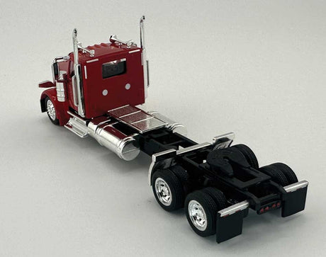 Peterbilt 589 2-Axle Day-Cab Semi Tractor - Assembled -- Red-2