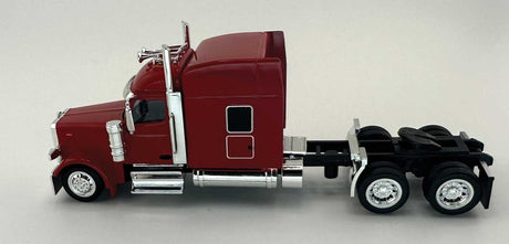 Peterbilt 589 Stand-Up Sleeper-Cab Semi Tractor - Assembled -- Red-3