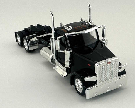 Peterbilt 589 2-Axle Day-Cab Semi Tractor - Assembled -- Black-1