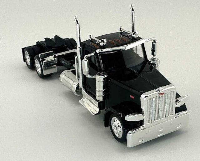 Peterbilt 589 2-Axle Day-Cab Semi Tractor - Assembled -- Black-1