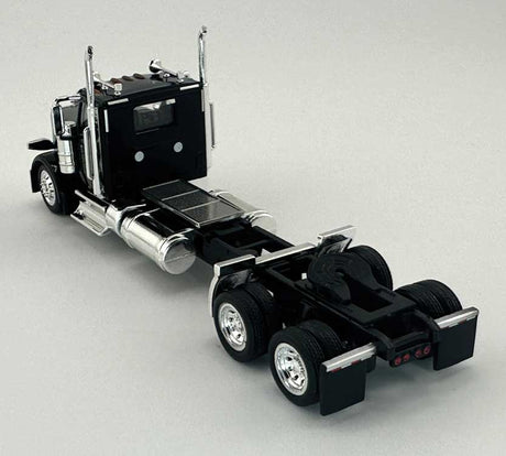 Peterbilt 589 2-Axle Day-Cab Semi Tractor - Assembled -- Black-2