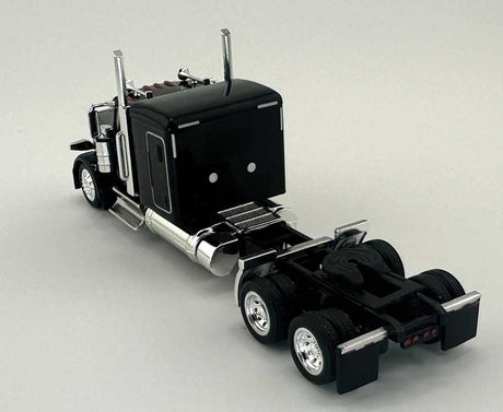 Peterbilt 589 72" Sleeper-Cab Semi Tractor - Assembled -- Black-2