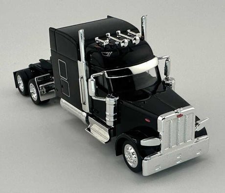 Peterbilt 589 Stand-Up Sleeper-Cab Semi Tractor - Assembled -- Black-1