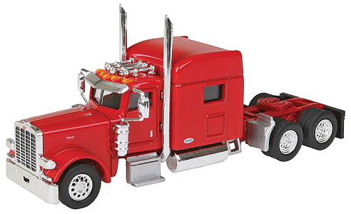 Peterbilt 389 w/70" Standup Sleeper -- Viper Red