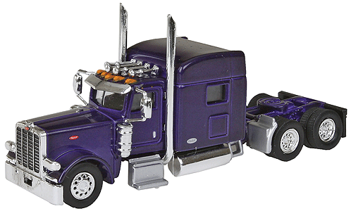 Peterbilt 389 with 70" Standup Sleeper -- Purple