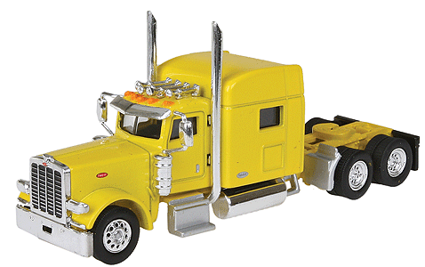 Peterbilt 389 with 70" Standup Sleeper -- Yellow