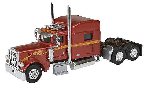Peterbilt 389 with 70" Standup Sleeper -- Bronze,Brown