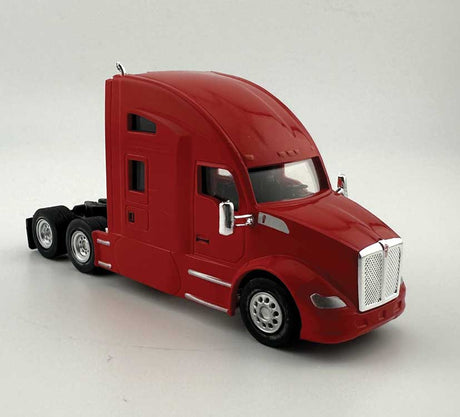 Kenworth T-680 Sleeper-Cab Semi Tractor - Assembled -- Red