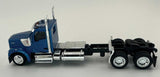 Kenworth 990 2-Axle Day-Cab Semi Tractor - Assembled -- Metallic Blue-3