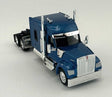 Kenworth 990 Stand-Up Sleeper-Cab Semi Tractor - Assembled -- Metallic Blue-1