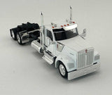 Kenworth 990 2-Axle Day-Cab Semi Tractor - Assembled -- White-1