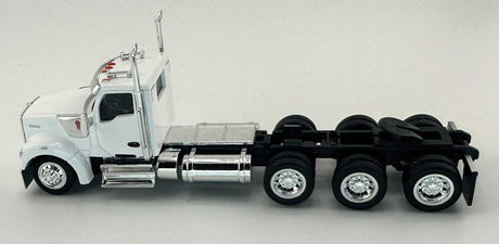 Kenworth 990 3-Axle Day-Cab Semi Tractor - Assembled -- White-3