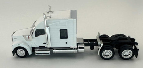 Kenworth 990 Stand-Up Sleeper-Cab Semi Tractor - Assembled -- White-3