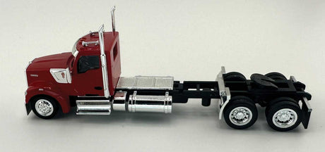 Kenworth 990 2-Axle Day-Cab Semi Tractor - Assembled -- Red-3