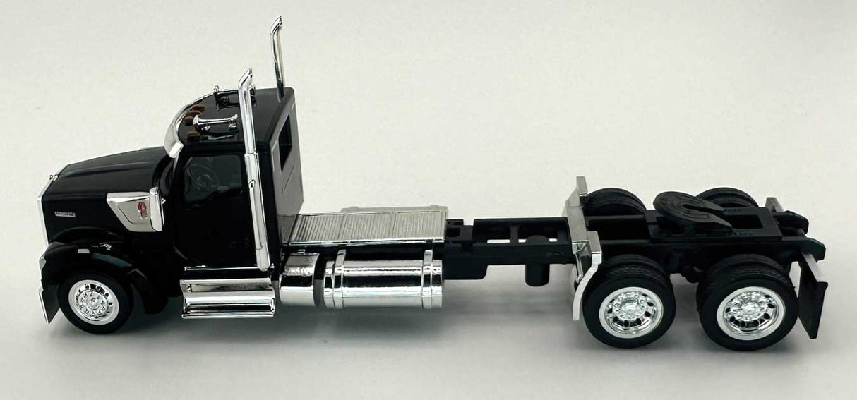 Kenworth 990 2-Axle Day-Cab Semi Tractor - Assembled -- Black-3