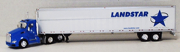 Kenworth T660 Day Cab w/53' Dry Van Trailer - Assembled -- Landstar