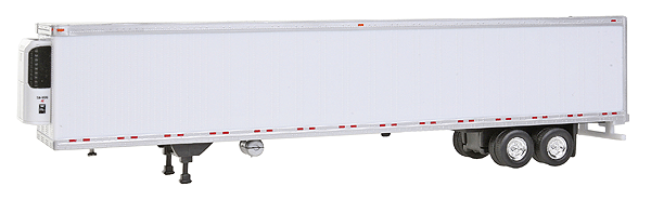 53' Reefer Van Trailer - Assembled -- Painted, Unlettered (white)