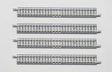 Straight Track with Concrete Ties S140 - Fine Track -- 5-1/2"  140mm pkg(4)