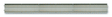 Straight Double Slab Track DS1120-SL - Fine Track -- 44-1/8"  1120mm pkg(2)