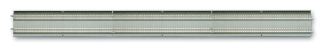 Straight Double Slab Track DS1120-SL - Fine Track -- 44-1/8"  1120mm pkg(2)